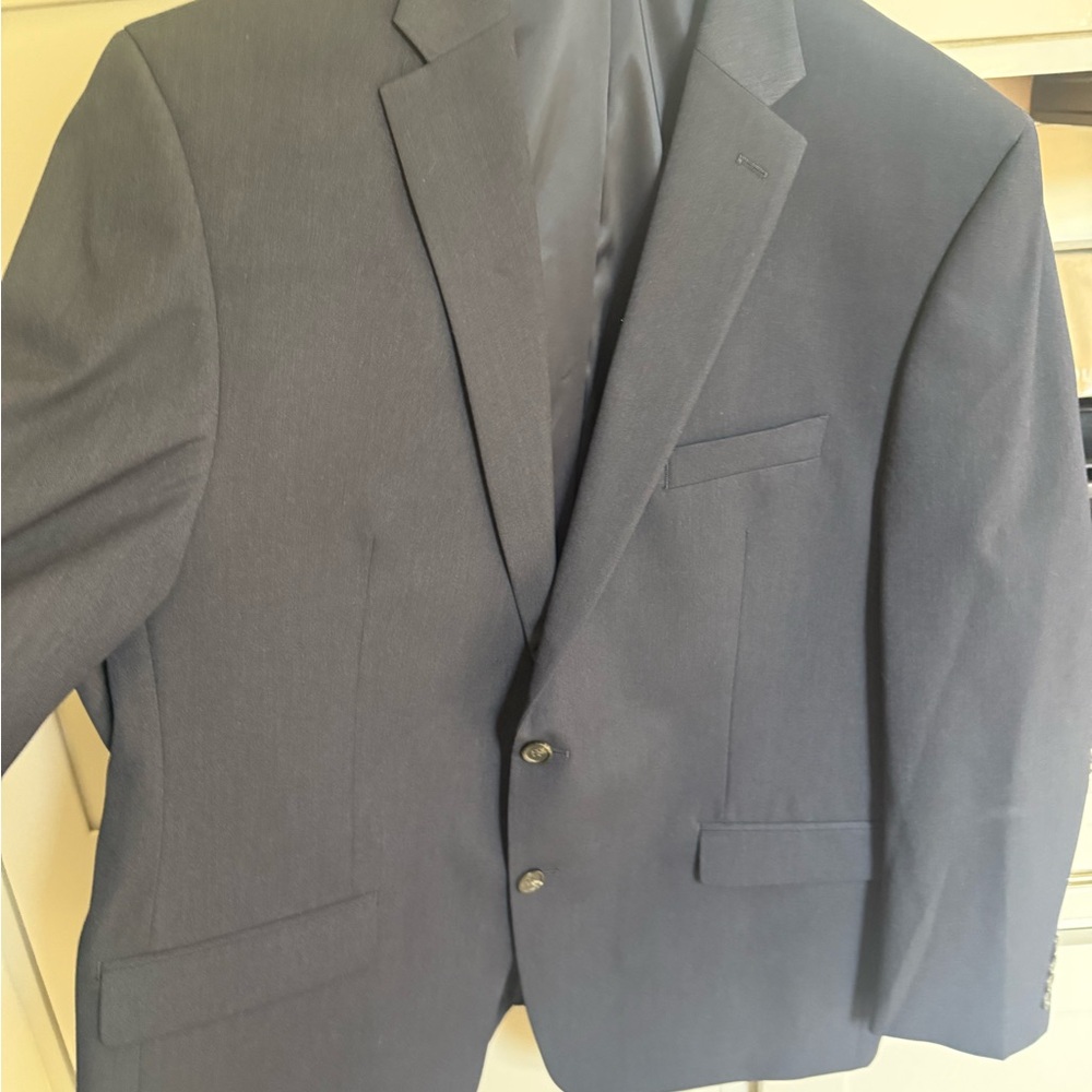 Chaps Navy Blue Blazer